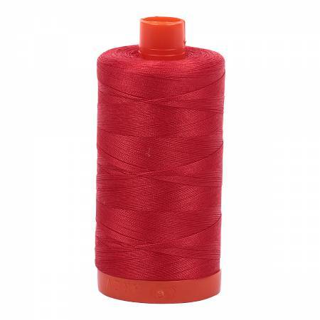 Aurifil Mako Cotton Thread Solid 50wt 1422yds Lobster Red 2265 –  Serendipity Woods